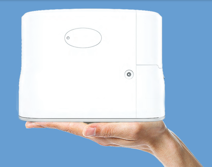 Lifestyle P2 Portable Oxygen Concentrator from Rhythm or the Respironi